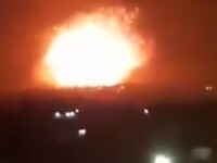 Bază militară din Siria, bombardată probabil de israelieni. 26 de morți. VIDEO