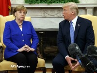 Donald Trump, Angela Merkel - AP/Agerpres