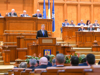 Klaus Iohannis in Parlament - 3