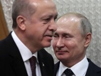 Erdogan i-a cerut lui Putin „să se dea la o parte” din Siria