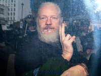 Fondatorul WikiLeaks, Julian Assange, a fost arestat în Ambasada Ecuadorului la Londra