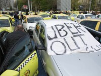 Uber, reacție la protestul taximetriştilor: Mulţi şoferi deja folosesc aplicaţia noastră