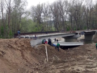 Pod prăbușit la Stoina, în Gorj, sunt victime