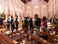 Atentat in Sri Lanka in ziua de Paste: imagini din biserica Sfantul Sebastian din Negombo