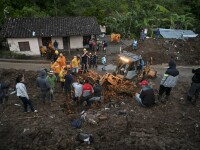 Cel puţin 19 morţi şi 16 persoane date dispărute în urma alunecărilor de teren din Columbia