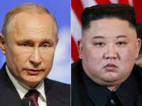 Kim Jong un si Vladimir Putin