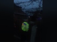 Polițiști atacați cu topoare, în noaptea de Înviere. Atacatorul, oprit cu focuri de armă