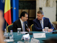 Klaus Iohannis, ședință cu membrii Guvernului pentru măsurile impuse de prelungirea stării de urgență