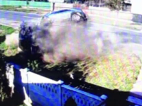 Accident spectaculos în Vaslui: trei mașini s-au făcut praf