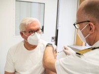 Președintele Germaniei, Frank-Walter Steinmeier, s-a vaccinta anti-Covid cu AstraZeneca