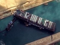 Lanțurile mondiale de aprovizionare pot reveni la normal. Blocajul din Canalul Suez, încheiat cu succes