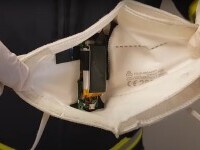 VIDEO. Un bărbat și-a pus o cameră video în masca de protecție pentru a copia la examenul de permis auto