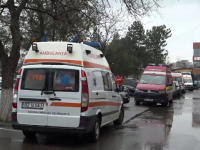 Situația critică la Spitalul Județean Buzău. Bolnavii Covid așteaptă și câte 10 ore în ambulanțe, cu masca de oxigen pe față