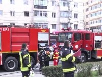 Alarmă de incendiu la Judecătoria din Târgoviște. Pompierii au intervenit de urgență