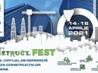 (P) ConstructFest, cel mai mare târg european dedicat pieței de construcții, între 14-16 aprilie, exclusiv online