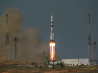 Lansarea capsulei Soyuz