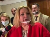 VIDEO. Scandal cu Diana Șoșoacă în Parlament. Senatoarea a cerut ajutor la 112