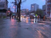 inundatie strada timisoara