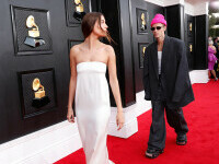 Cele mai neinspirate ținute de la Premiile Grammy. Justin Bieber a purtat un costum supradimensionat și o căciulă roz