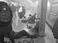 Atac armat într-o stație de metrou din New York. Zece persoane au fost împușcate. FOTO