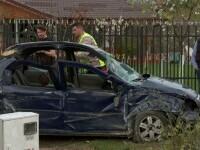 Grav accident în Buzău. Un șofer a murit, după ce a pierdut controlul volanului și s-a izbit de un cap de pod