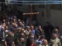 Pelerini din toată lumea au luat parte la ceremonia Drumului Crucii, în Ierusalim