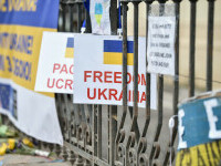 protest ambasada rusiei