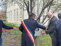 Contorul de gaz a fost inaugurat în Frumușica, Botoșani, de un sobor de preoți