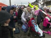 Numărul de refugiați din Ucraina intrați în România a crescut cu aproape 40 la sută în ultimele 24 de ore