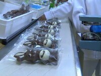 Românii cumpără de Paște de zece ori mai multă ciocolată decât într-o zi obișnuită