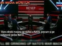 Propagandistul lui Putin amenință cu război împotriva Europei: Vom zdrobi mașina de război a NATO și cetățenii țărilor NATO