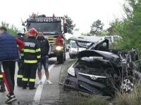 Tragedie pe DN 72. Un șofer de 73 de ani a murit într-un teribil accident rutier