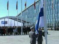 Reacția Kremlinului la aderarea oficială a Finlandei la NATO. Dmitri Peskov: „ne obligă să luăm contramăsuri”
