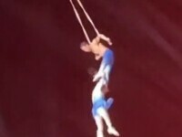 acrobata chineza moare in timpul spectacolului