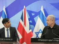 Rishi Sunak and benjamin Netanyahu