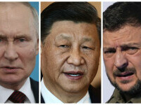 Xi Jinping, Vladimir Putin, Volodymyr Zelenskyy