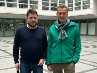 Aleksei Navalnîi și Leonid Volkov