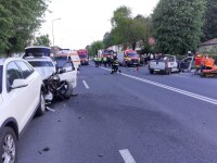O persoană a murit şi patru au fost rănite într-un accidet rutier produs în Râmnicu Vâlcea