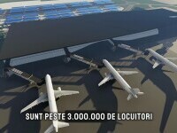 Se construiește un aeroport unic în România. Cum va arăta terminalul de pasageri ultramodern. VIDEO