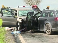Accident grav după ce unui șofer de 64 de ani i s-a făcut rău la volan, în Timiș. O femeie venită din străinătate a murit