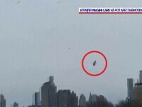 Momentul în care elicopterul prăbușit în râul Hudson s-a dezmembrat în aer. Cine sunt cele șase persoane decedate