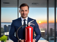 (P) 15 secunde, prezență de spirit și un stingător care nu te lasă baltă