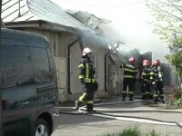 Panică în Galați, după un incendiu dintr-un cartier de case. Vecin: „Ca și cum ar fi fost benzină, ceva combustibil”