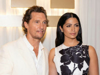 Matthew McConaughey, apariție rară pe covorul roșu alături de familie