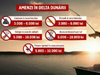 Reguli stricte de 1 Mai în Delta Dunării. Amenzile pentru grătar sau muzică dată tare ajung la 10.000 de lei