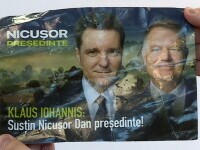 Pe cine suspectează Nicușor Dan că ar fi în spatele campaniei „de defăimare” cu pliantele în care Klaus Iohannis îl susține