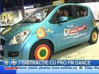 Patru tineri s-au instalat la bordul ProFM Dance Official Party Car