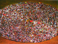 Spirală MISA de 1500 de oameni, la Costineşti