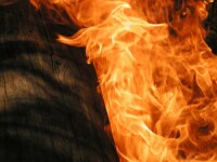 Incendiu devastator la o groapa de gunoi de langa Timisoara