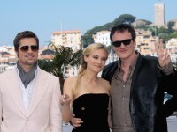 Quentin Tarantino, Brad Pitt, Diane Kruger,